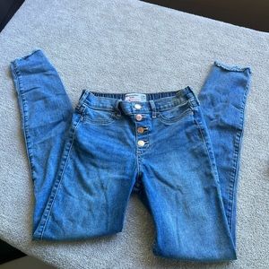 Sz 13/14 Abercrombie Kids High Rise Jean Leggings